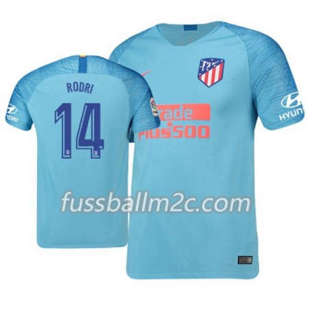 Fußballtrikots Atlético Madrid Rodri 14 Auswärts Trikotsatz 2018-2019 Fußballtrikots Atlético Madrid Rodri 14 Auswärts Trikotsatz 2018-2019